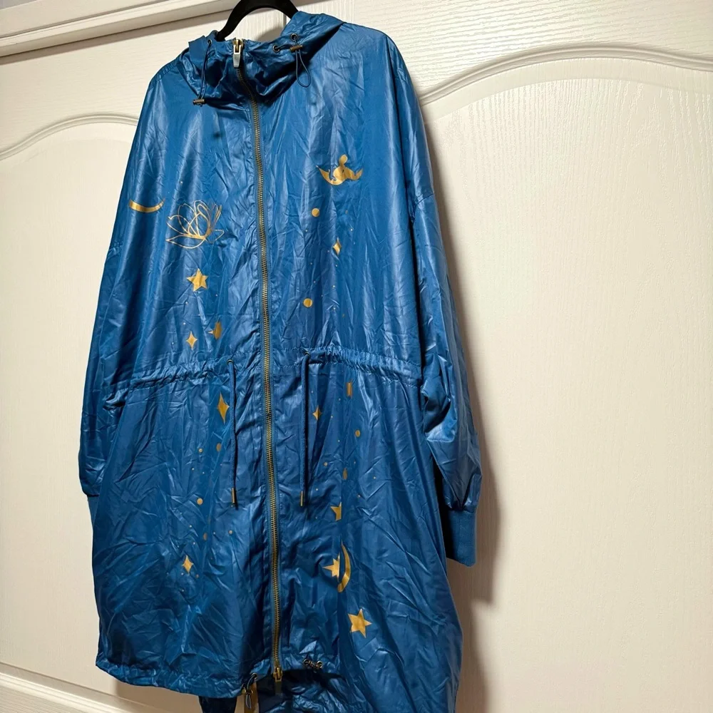 Disney Parks Princess Jasmine Hooded Rain Jacket- 3XL - Picture 2 of 7